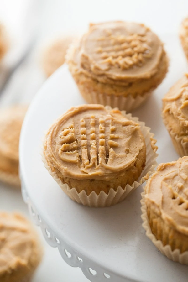 Peanut butter cookie cupcakes