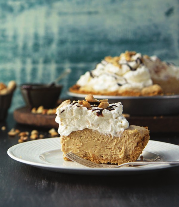 Peanut butter cream pie