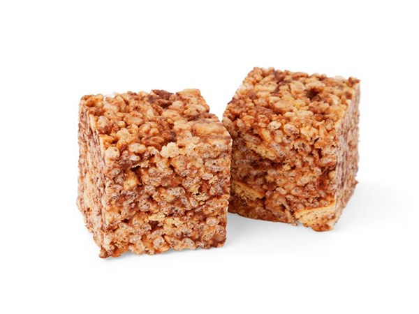 Peanut butter crispy rice squares 