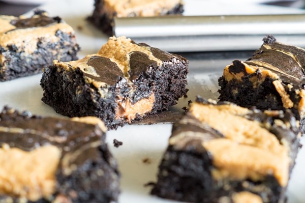 Peanut butter cup brownies