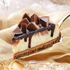 Peanut butter cup cheesecake