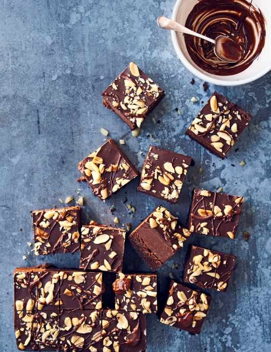 Peanut butter fudge brownies