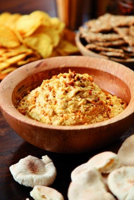 Peanut butter hummus