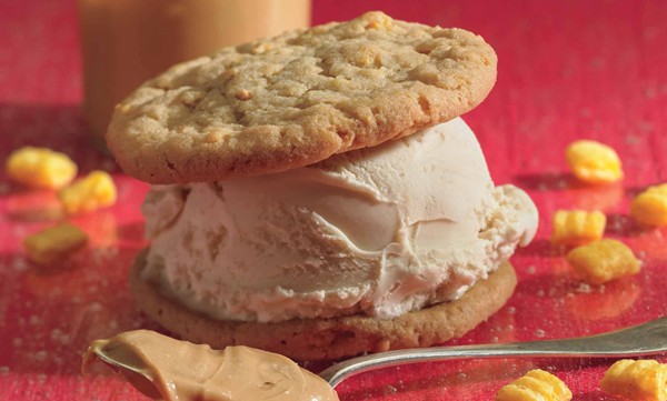 Peanut butter ice cream