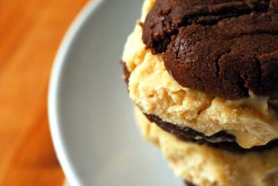 Peanut butter ice cream