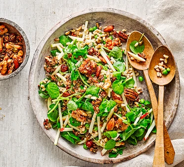 Peanut butter noodles with tofu & veg