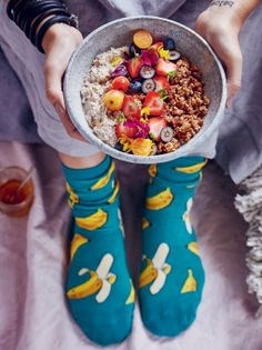 Peanut butter overnight oats & home-made granola crunch
