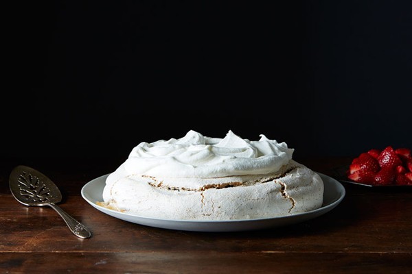 Peanut butter Pavlova