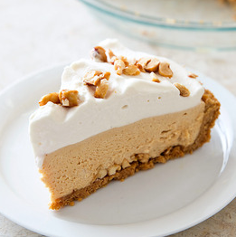 Peanut butter pie