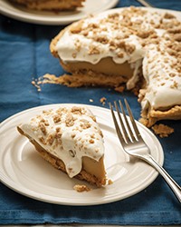 Peanut butter pie