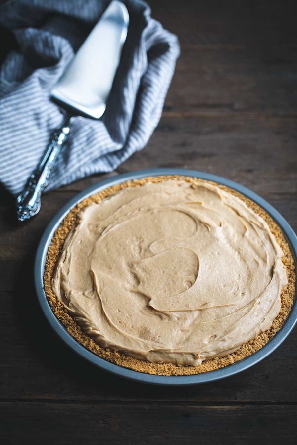 Peanut butter pie
