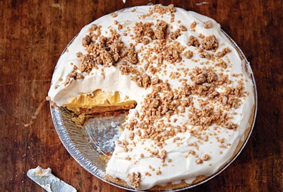 Peanut butter pie