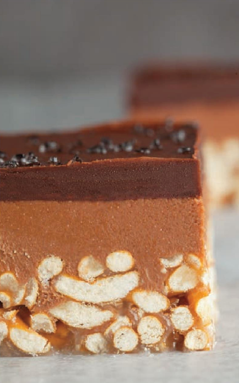 Peanut butter pretzel bars