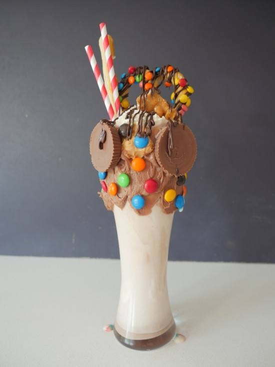Peanut butter pretzel OTT shake