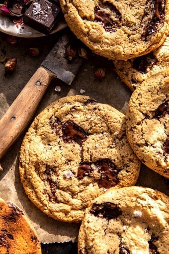 Peanut butter protein chocolate chip cookies