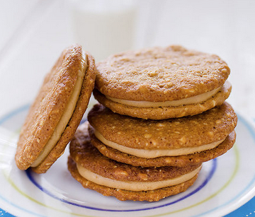 Peanut butter sandwich cookies