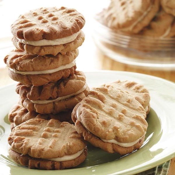 Peanut butter sandwich cookies 
