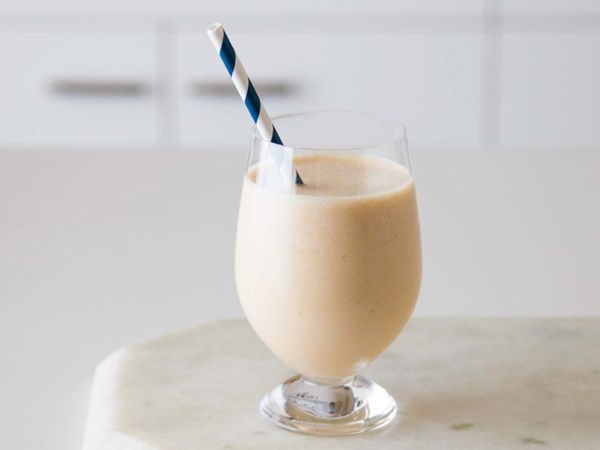 Peanut butter split smoothie