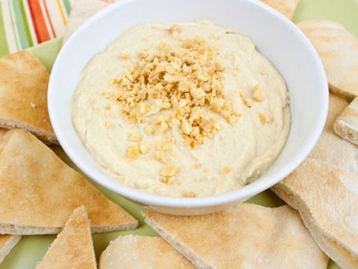 Peanut buttery hummus (no tahini)