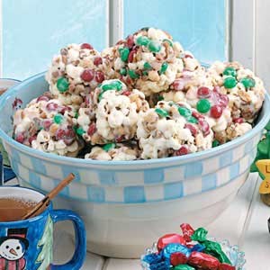 Peanut candy popcorn balls