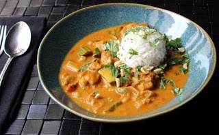 Peanut curry chicken