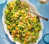 Peanut lime salad