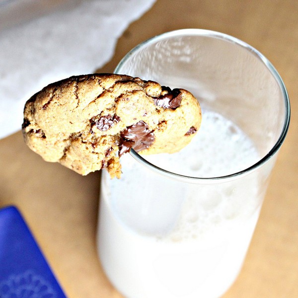 Peanut no-butter chocolate chip cookies