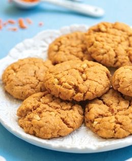 Peanut-plus cookies