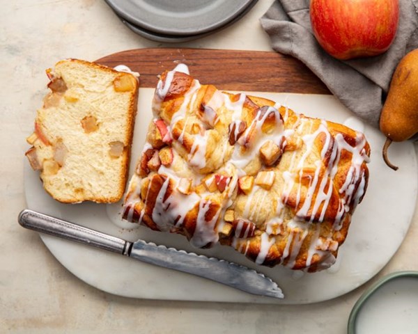 Pear & apple loaf