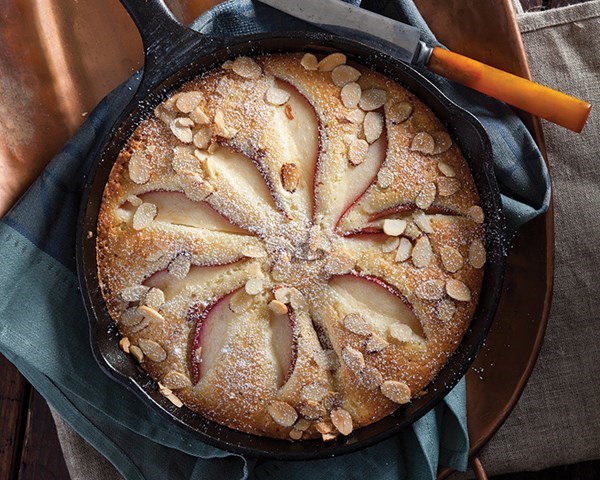 Pear-almond cake