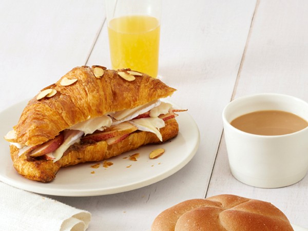Pear and Brie croissant