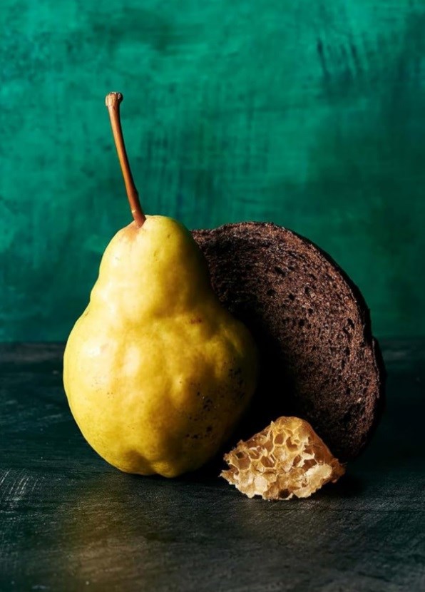 Pear and caraway kvass