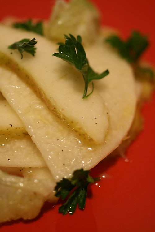 Pear-and-jicama salad