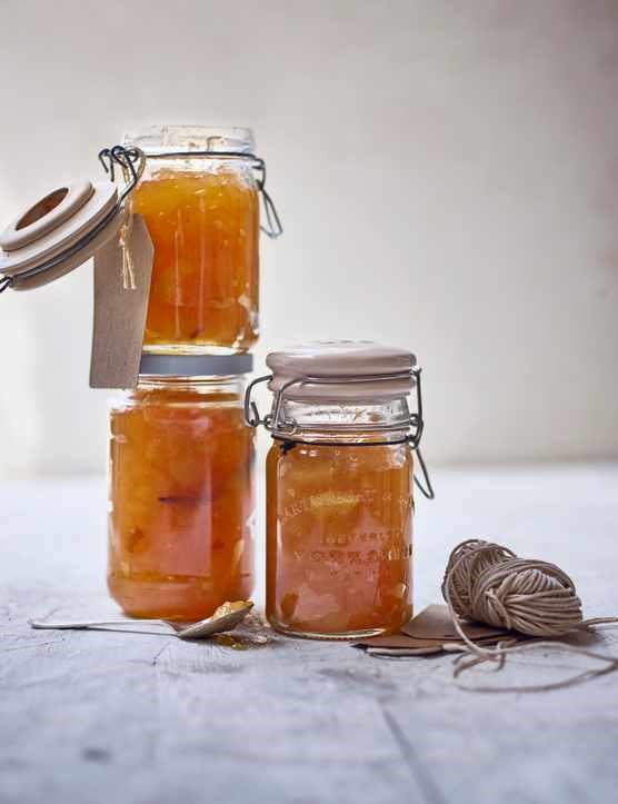 Pear and vanilla jam