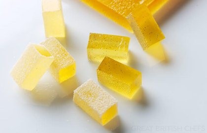 Pear and vanilla jelly