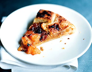 Pear, apple, and quince crostata
