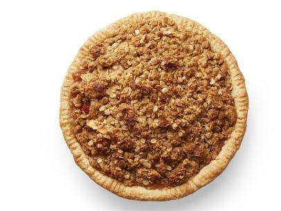 Pear-apple crumble pie