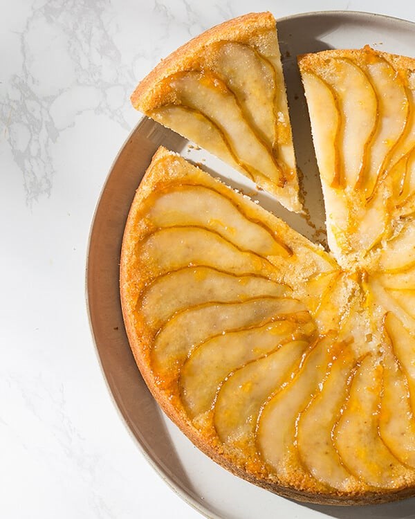 Pear butter cake