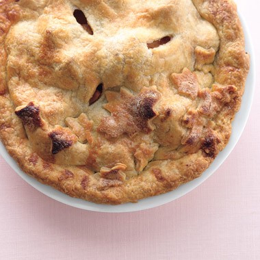 Pear butterscotch pie