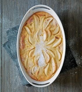 Pear clafoutis