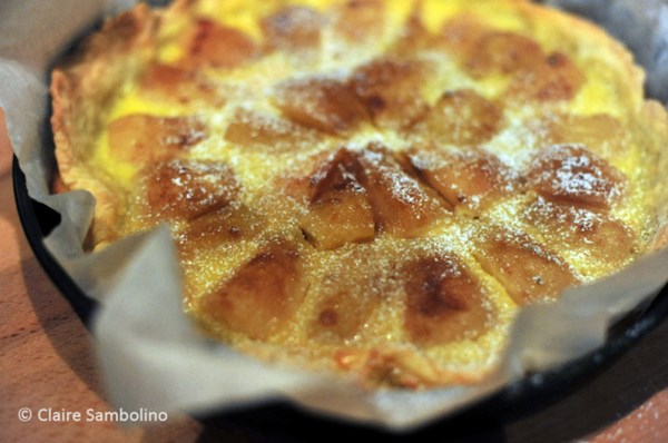 Pear clafoutis (Clafoutis aux poires)