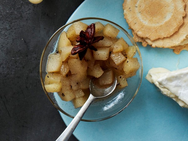 Pear compote