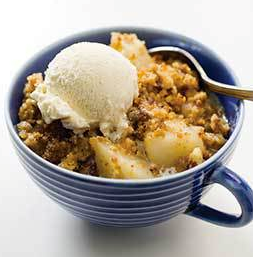 Pear crisp