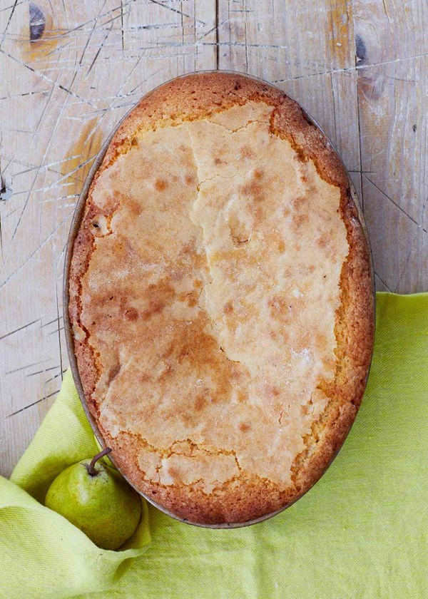 Pear eve’s pudding
