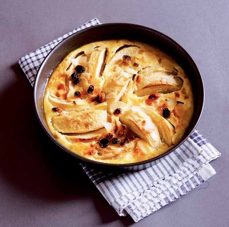 Pear flan