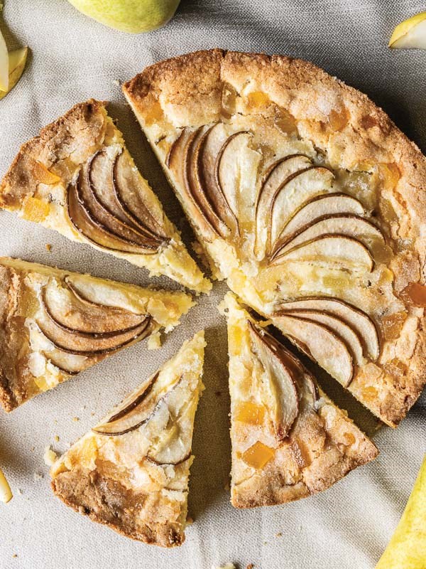 Pear-ginger cake