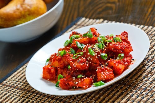 Pear kimchi