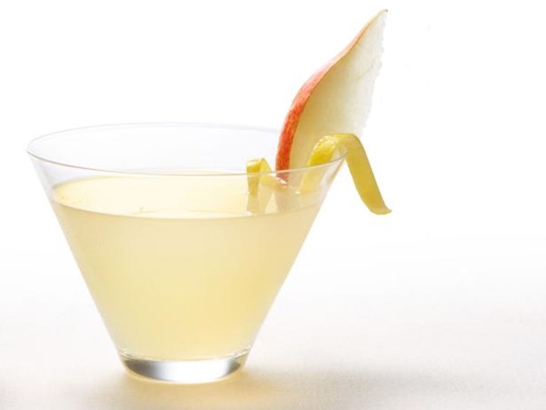 Pear-lemon martinis