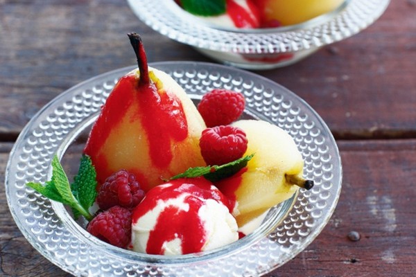 Pear Melba