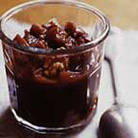 Pear, prune and walnut chutney